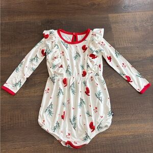 Kyte BABY Winterberry Bubble Romper